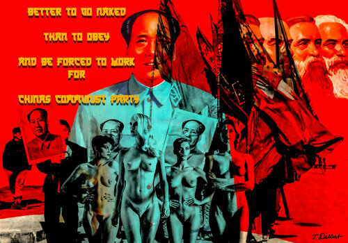 Naked in China van Thomas Dellert, Fotografie te koop op Singulart