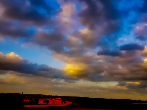 Sunset in Italy van Thomas Dellert, Fotografie te koop op Singulart