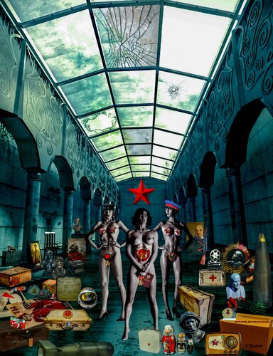 Naked in the Attic of the Soviets van Thomas Dellert, Fotografie te koop op Singulart
