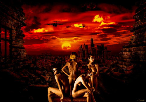 Naked in a World at War Thomas Dellert