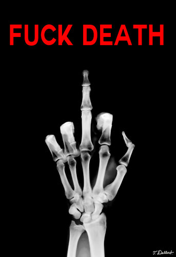 FUCK DEATH par Thomas Dellert, Photographie en vente sur Singulart