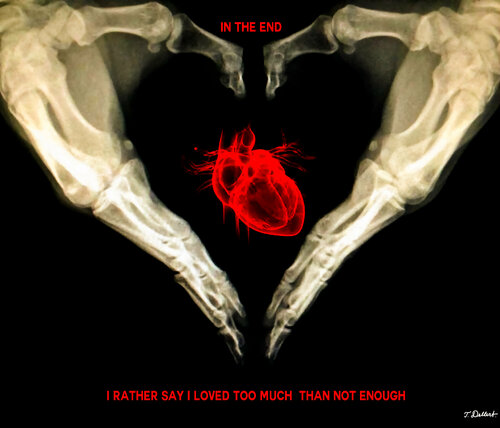 LOVE TO THE END van Thomas Dellert, Afdruk te koop op Singulart