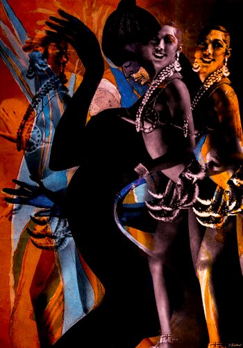 Josephine's Tribal Dance van Thomas Dellert, Fotografie te koop op Singulart