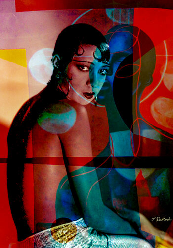 Portrait of Josephine Baker van Thomas Dellert, Fotografie te koop op Singulart