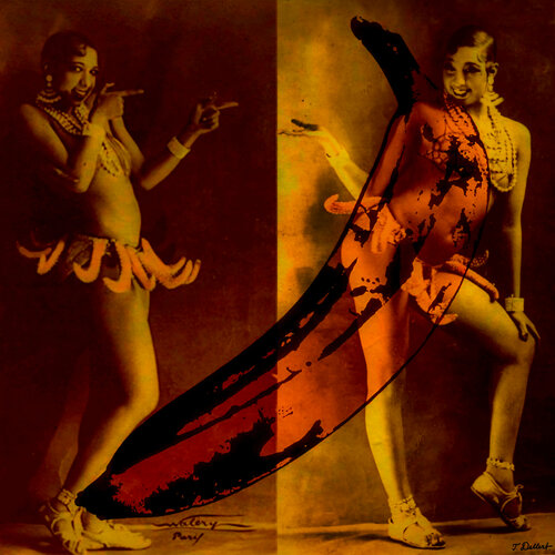 Joséphine et la danse de la banane van Thomas Dellert, Fotografie te koop op Singulart