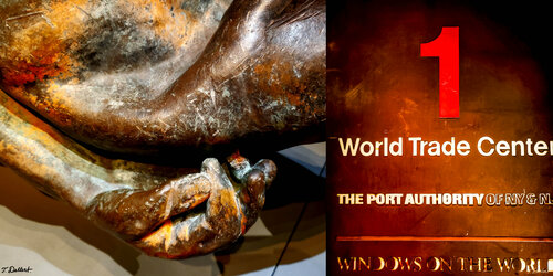 World Trade Center Diptych Memorial NY par Thomas Dellert, Photographie en vente sur Singulart