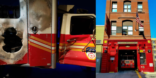 FDNY Hero Diptych par Thomas Dellert, Photographie en vente sur Singulart