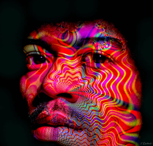JIMI ROCK PORTRAIT  Nr 6 von Thomas Dellert, Fotografie kaufen auf Singulart