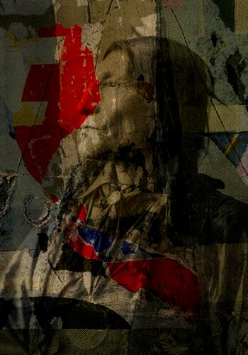 Native American Indian Man  1 par Thomas Dellert, Édition en vente sur Singulart