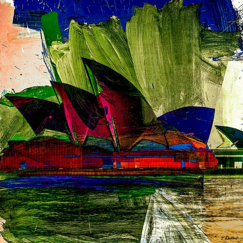 Sidney Opera House Australia par Thomas Dellert, Photographie en vente sur Singulart