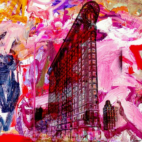 Flat Iron Building New York  USA par Thomas Dellert, Photographie en vente sur Singulart