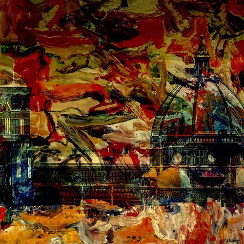 Cattedrale di Santa Maria del Fiore Florence Italy par Thomas Dellert, Photographie en vente sur Singulart