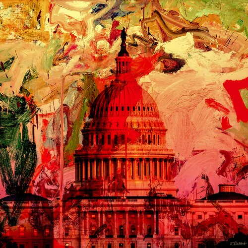 Washingtons Capitolium  USA par Thomas Dellert, Photographie en vente sur Singulart