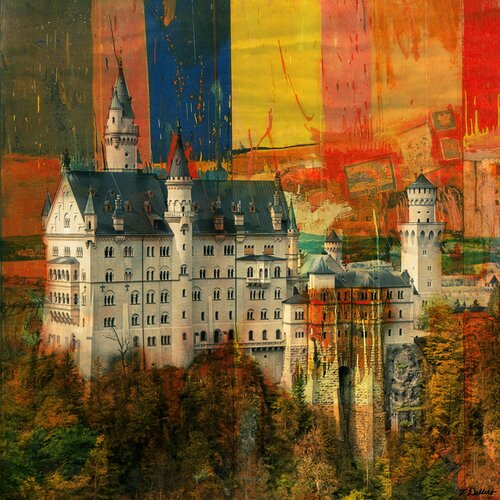 Neuschwanstein Castle  Germany von Thomas Dellert, Druck kaufen auf Singulart