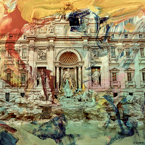 Fontana di Trevi  Roma von Thomas Dellert, Fotografie kaufen auf Singulart
