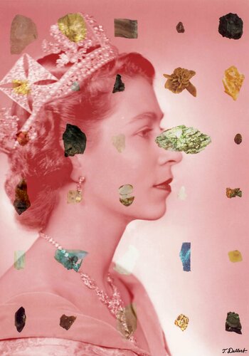 Strong as a Rock.      ( after a collage by Damien Hirst ) von Thomas Dellert, Fotografie kaufen auf Singulart