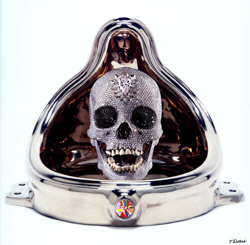 Damien Hirst Diamond Death Fountain   ( after Duchamp and Hirst  ) von Thomas Dellert, Fotografie kaufen auf Singulart