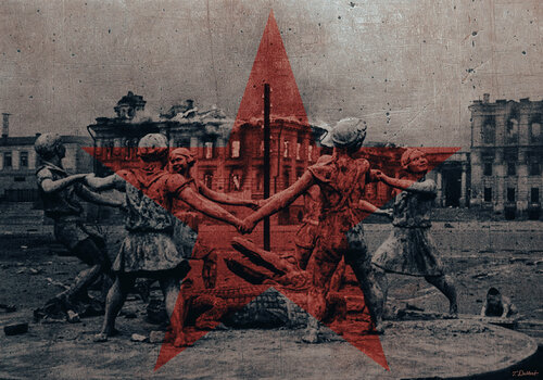 Вспомни Сталиград.      Remember Stalingrad par Thomas Dellert, Photographie en vente sur Singulart