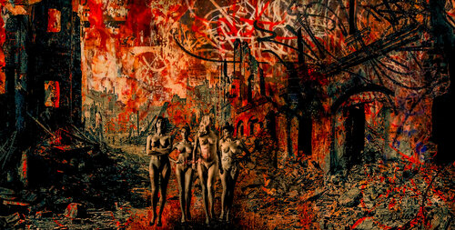 In the Ruins of a Lost World       Homage to Helmut Newton Thomas Dellert