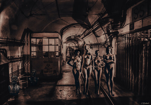 Naked in the Kyiv Bunker Thomas Dellert