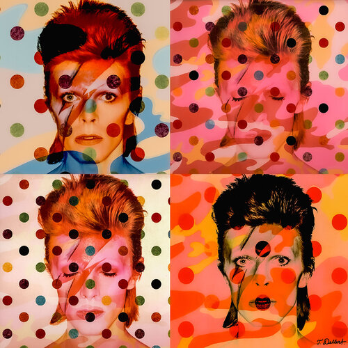 DAVID BOWIE  as Ziggy Stardust 1947-2016 Thomas Dellert