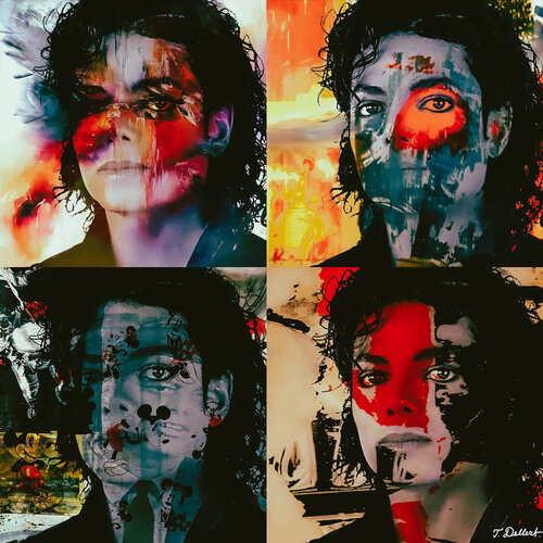 MICHAEL JACKSON.        King of Pop 1958-2009 di Thomas Dellert, Fotografia in vendita su Singulart