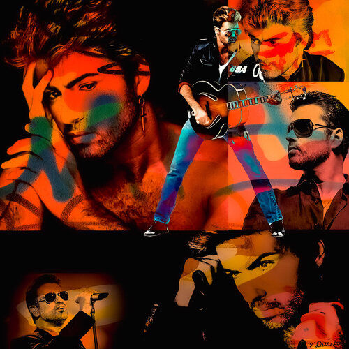 GEORGE MICHAEL  1963-2016 di Thomas Dellert, Fotografia in vendita su Singulart