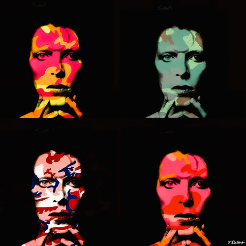 DAVID BOWIE master of Camouflage Disguise von Thomas Dellert, Fotografie kaufen auf Singulart