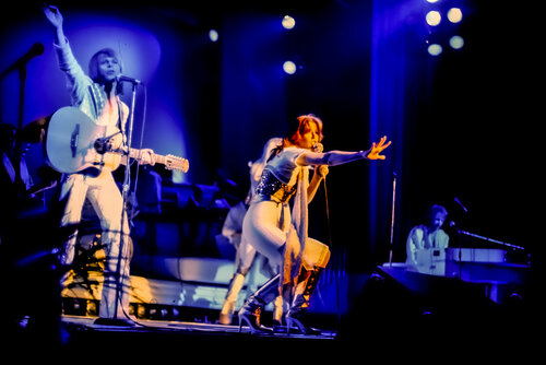 MONEY MONEY MONEY. ( ABBA Live 1976  by Thomas Dellert  in a light-box ) Thomas Dellert