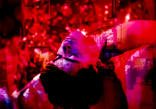 IM PINK    ( a naked Gay New York  Boy in a Light-Box ) di Thomas Dellert, Fotografia in vendita su Singulart