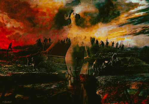 The SEDUCTION of WAR di Thomas Dellert, Fotografia in vendita su Singulart