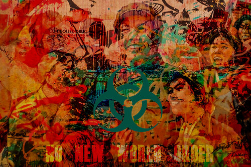 NO NEW WORLD ORDER di Thomas Dellert, Stampa in vendita su Singulart