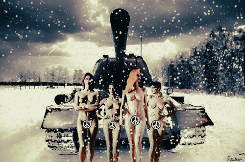 Naked in the Ukrainian Winter  Invasion Thomas Dellert