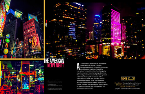 Page from Lens Magazine  2022 par Thomas Dellert, Photographie en vente sur Singulart