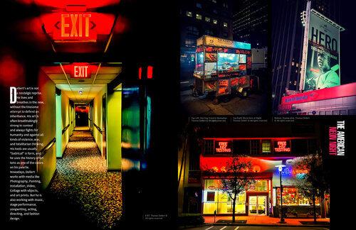 Page from Lens Magazine 2022 par Thomas Dellert, Photographie en vente sur Singulart