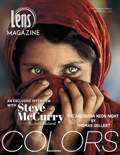 FRONT COVER of Lens Magazine 2022 par Thomas Dellert, Photographie en vente sur Singulart