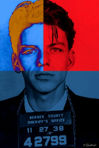 FRANK SINATRA.   ( Criminal Record Company Member ) par Thomas Dellert, Photographie en vente sur Singulart
