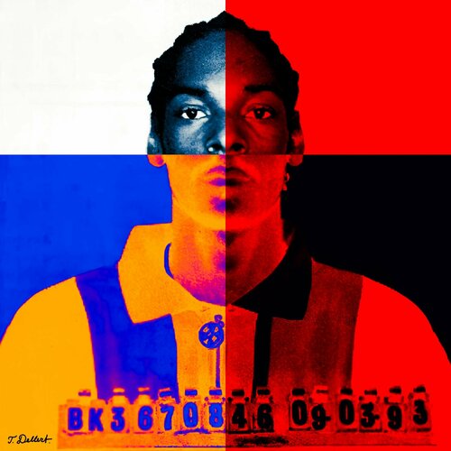 SNOOP DOGG. ( Criminal Record Company Member ) par Thomas Dellert, Photographie en vente sur Singulart