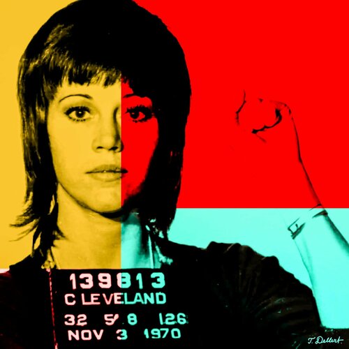 JANE FONDA par Thomas Dellert, Photographie en vente sur Singulart