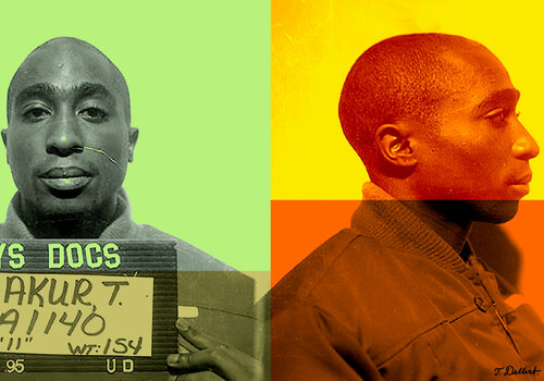 TOPAC SHAKUR      ( Criminal Record -Company Member ) par Thomas Dellert, Photographie en vente sur Singulart