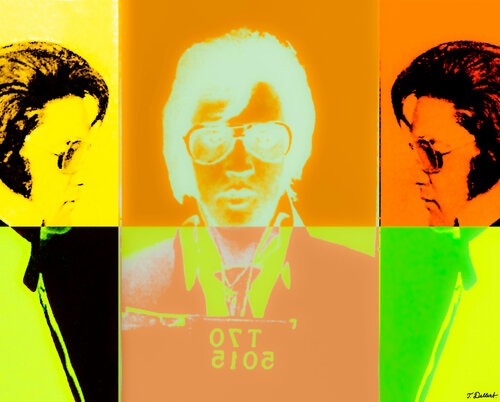 ELVIS ARON PRESLEY par Thomas Dellert, Photographie en vente sur Singulart