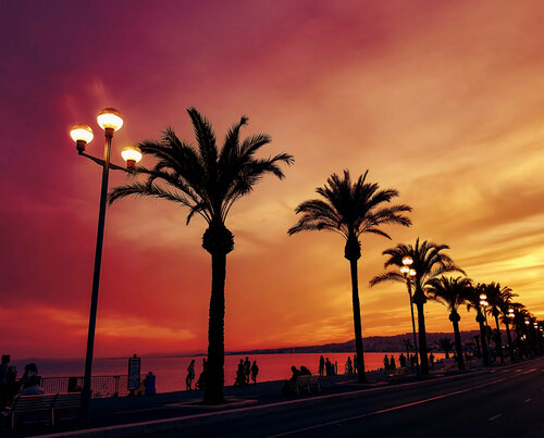 Riviera Sunset par Thomas Dellert, Photographie en vente sur Singulart