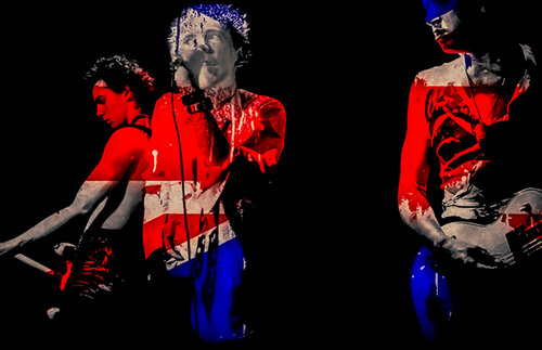 SEX Pistols Anarchy in UK.      ( based on a photograph by Thomas Dellert / Tommy Dollar 1977 ) par Thomas Dellert, Photographie en vente sur Singulart