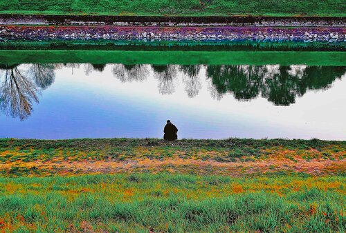 Solitude. in Tuscany par Thomas Dellert, Photographie en vente sur Singulart