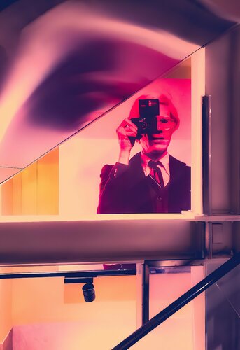 Andy Warhol Instant  Factory Art NY. Original Photo T Dellert de Thomas Dellert, Fotografía a la venta en Singulart
