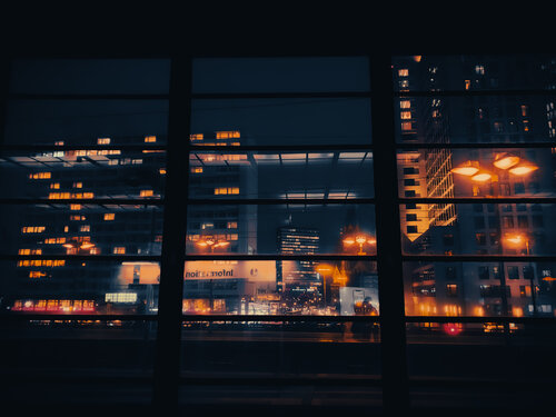 Berlin Kurfürstendamm bei Nacht       ( Horisontal ) Thomas Dellert