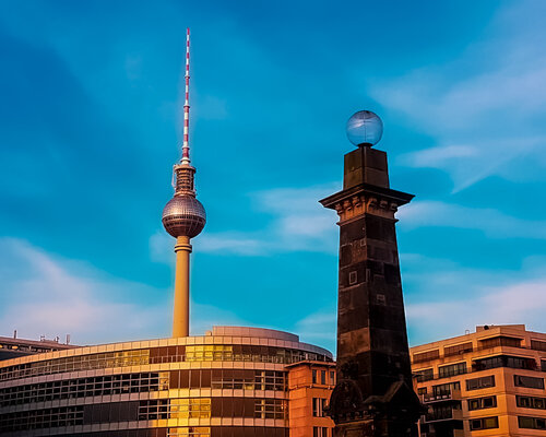 Berühmte Globen von Berlin Thomas Dellert