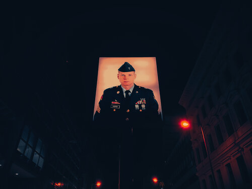 Check Point Charlie  WEST. -American Sector par Thomas Dellert, Photographie en vente sur Singulart
