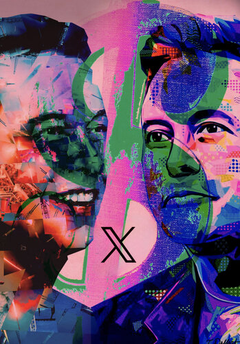 Dollar Billionaire Elon Musk - the riches man on earth par Thomas Dellert, Édition en vente sur Singulart