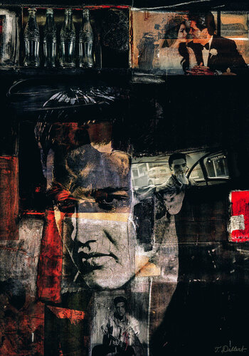 Portrait of Elvis Presley par Thomas Dellert, Édition en vente sur Singulart